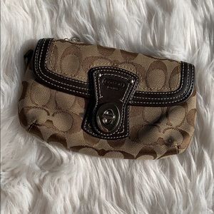 Coach wristlet